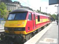 90018 stabled at the east end of Waverley on 14 June.  <br><br>[Veronica Clibbery 14/06/2011]