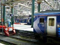 ScotRail services at Glasgow Central on 20 June 2011. <br><br>[Veronica Clibbery 20/06/2011]