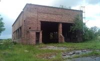 The former locomotive shed at Comrie Colliery, Fife, on 4 June 2011. This is the only building still standing on the site, perhaps not for much longer, given current proposals to reclaim the land. <br>
<br><br>[Grant Robertson 04/06/2011]