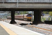 66185 about to pass through Cardonald with a coal train from Hunterston bound for Longannet PS<br><br>[Graham Morgan 23/06/2011]