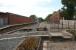 Looking north towards Fleetwood from the level crossing, this view <br>
of Thornton station on 6 July 2011 shows the work carried out by the Poulton & Wyre Railway Society in tidying up and restoring the station area. Bottom right are the foundations of the former signalbox which, according to the society website, they hope can be rebuilt. <br><br>[John McIntyre 06/07/2011]