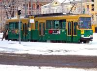 On 12 March 2010 most of Helsinki's tram services were in the hands of this type of vehicle. The old 8 wheelers (which resembled the old Melbourne trams) had apparently all been retired. <br><br>[Colin Miller 12/03/2010]