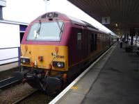 67009 at the head of the Caledonian Sleeper at Fort William on 28th July 2011. <br><br>[John Steven 28/07/2011]