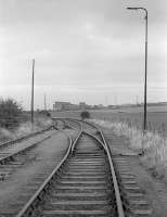 Looking north east towards Dalkeith Colliery in 1978 along part of the former route to Hardengreen Junction.<br><br>[Bill Roberton //]