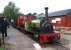 At the end of the first day of the West Lancashire Light Railway <br>
Gala Weekend, three Hunslet Quarry 0-4-0ST locomotives stand at Becconsall having just arrived with the penultimate train of the day on 13 August 2011. Nearest the camera is 'Jack Lane' with 'Statfold' and 'Irish Mail' behind. The first two of these locos were built in the first decade of the 21st century while 'Irish Mail' is an original having been built in 1903.<br>
<br><br>[John McIntyre 13/08/2011]