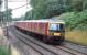 The 12-car 1M44 Shieldmuir - Warrington Royal Mail service, led by 325008, photographed at speed on the WCML near Barton and Broughton, Lancashire, on 1 August 2011.<br><br>[John McIntyre 01/08/2011]