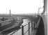 The northern approach arches of the 1868 Runcorn Viaduct carrying the railway across the Mersey between Runcorn and Widnes. Photographed from the LCGB (North West Branch) <i>Two Cities Limited Rail Tour</i> on 23 June 1968. The special, hauled by Stanier 8F 2-8-0 no 48033, has just crossed the river and is starting to turn west towards Liverpool Lime Street with the last leg of the tour from Manchester Victoria. <br><br>[K A Gray 23/06/1968]