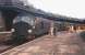 On a summer's day in 1961 NBL Type 2 D6109 and an unidentified sister locomotive bring the 10.00 Dundee West - Glasgow Buchanan Street to a halt at Platform 1 in Perth station. A year later the notoriously unreliable NBLs were displaced from express passenger operation, and all had been withdrawn from service by 1971.<br><br>[Frank Spaven Collection (Courtesy David Spaven) //1961]