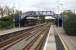 Evesham station looking east on a dull 21 September 2011. The track has been redoubled to both Worcester in the west and Moreton-in-Marsh to the east. The station is in excellent condition and the up platform waiting room has a considerable collection of railway photos from the 50s and 60s of various locations in the area. Well worth a visit.<br>
<br><br>[John McIntyre 21/09/2011]