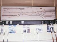 Inside Morecambe signal box, December 1987.<br><br>[Ian Dinmore /12/1987]