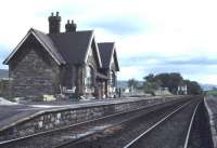 Refurbishment and restoration work taking place on the former station building at Horton-in-Ribblesdale in June 1978. The 1876 station had been closed to passengers since 1970 but happily reopened in 1986. [See image 46928]<br><br>[Ian Dinmore 06/06/1978]