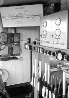 Interior of the signalbox at Carrbridge in 1973.<br><br>[Bill Roberton //1973]