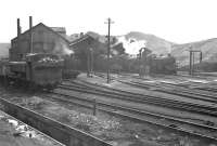 General view over Landore shed, Swansea, in the summer of 1960.<br><br>[K A Gray 07/08/1960]