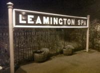<I>Ladies and gentlemen, you are now entering Leamington Spa. Please remember to turn back your watches... around 85 years.</I> This busy station is full of period touches - mostly Art Deco, so about 1930's should suffice.<br><br>[Ken Strachan 25/10/2011]