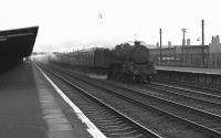 A Black 5 brings a train through Hillington West on the down fast line in May 1963.<br><br>[Colin Miller /05/1963]