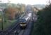 185149 heads north at Galgate with a Manchester Airport to Edinburgh service late in the afternoon of 15 October 2011. The former Galgate station (closed in 1939) was located in the background. <br>
<br><br>[John McIntyre 15/10/2011]