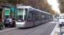 An 'Alstom Citadis' tram near Grenoble city centre on 27 September 2011. Grenoble had previously disposed of its trams in 1952. When consulted in 1983 on proposals for a modern tramway, the local electorate was only narrowly in favour. The current system dates from 1987, is now 21.7 miles in length and still expanding due to popular demand.<br><br>[Andrew Wilson 27/09/2011]