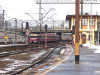 A Class EN57 emu departs Gdansk Glowny on 8th March 2010.<br><br>[Colin Miller 08/03/2010]