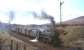 In April 1965, a Black 5-hauled eastbound goods from Stranraer, hurries through lonely Gatehouse-of-Fleet station, approximately 6 miles by road from the village of the same name! [With thanks to Messrs Wood, Porteous, Connell and Robin] <br><br>[Frank Spaven Collection (Courtesy David Spaven) /04/1965]