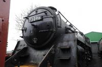 Standard class 5 no 73096 in Ropley Shed Yard on 27 December 2011.<br><br>[Peter Todd 27/12/2011]