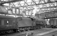 Jubilee no 45558 <I>'Manitoba'</I> at Carlisle on 3 June 1960 with the recently arrived 1.53pm from Glasgow Central.<br><br>[K A Gray 03/06/1960]