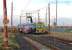 The Blackpool and Fleetwood Tramway closed again after the 2011 illuminations for the final upgrade to the system ahead of the Easter 2012 reopening. During 2011 trams had been limited to the Pleasure Beach to Little Bispham stretch and modified <I>Centenary</I> tram 647 is seen here leaving the turning circle at the northern limit of operations just before the winter closure. The rusty track in the foreground is for Cleveleys and Fleetwood (curving right beyond the tram). 647 was withdrawn from service at the end of the season just over a week later.<br><br>[Mark Bartlett 26/10/2011]