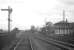 The south end of Beattock station in July 1962 with banking locomotives forming an orderly queue in the sidings beyond Beattock South signal box. <br><br>[R Sillitto/A Renfrew Collection (Courtesy Bruce McCartney) /07/1962]