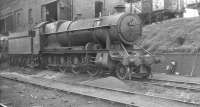 Churchward 2-8-0 no 4702 alongside the coaling stage at Laira, Plymouth, on 5 October 1961. <br><br>[K A Gray 05/10/1961]