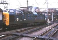 Deltic 55015 <I>Tulyar</I> leaving Kings Cross in 1981.<br><br>[Ian Dinmore //1981]