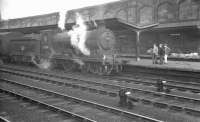 D34 4-4-0 no 62484 <I>Glen Lyon</I> at Carlisle on Saturday 1 July 1961 with the 12.25pm from Hawick.<br><br>[K A Gray 01/07/1961]