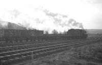 The Largs branch pickup goods leaves the yard at West Kilbride on the afternoon of 9 March 1963.<br><br>[R Sillitto/A Renfrew Collection (Courtesy Bruce McCartney) 09/03/1963]