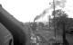 The siding and 'facilities' used by the duty banking locomotives at Beattock south in the summer of 1962. View looking back from the cab of a banker about to run up to the rear of a northbound train standing in Beattock station.  <br><br>[R Sillitto/A Renfrew Collection (Courtesy Bruce McCartney) /07/1962]