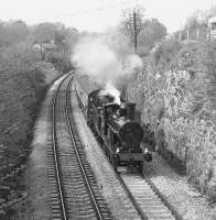 No. 790 passes Waterslack between Arnside and Silverdale on 9th May 1976. See image 38271]<br><br>[Bill Jamieson 09/05/1976]