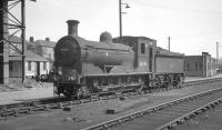 Class J36 no  65345 on shed at Bathgate on 19 October 1965.<br><br>[K A Gray 19/10/1965]