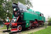 Plinthed TKt 48 151, one of a class of nearly 200 of these 2-8-2Ts built between 1950 and 1958. Built originally as goods engines but also used on heavy suburban passenger work. <br>
<br><br>[Colin Miller /07/2012]