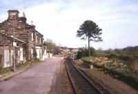 The old station at Danby on the Esk Valley line. Photographed in May 1987 looking east towards Whitby.<br><br>[Ian Dinmore 29/05/1987]