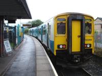 150260 rests at Merthyr Tydfil on 7 August before forming the 09.38 service to Bridgend via Cardiff and the Vale of Glamorgan line. <br><br>[David Pesterfield 07/08/2012]