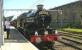 Ex-GWR Castle class 4-6-0 no 5043 <I>Earl of Mount Edgcumbe</I> carrying the 'Caledonian' headboard following its arrival at Carlisle with the 'Castle to Scotland' rail tour on 26 May 2012.<br><br>[Ken Browne 26/05/2012]