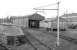 The goods yard and shed alongside Cupar station, photographed on 20 February 1990, before being swept away to make way for a car park.<br><br>[Bill Roberton 20/02/1990]