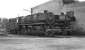 Two oil fired 3 cylinder 2-10-0s, Nos, 043 737 and 043 087, in repose adjacent to the roundhouse at Rheine in September 1974. Pre-computerisation these had been numbered 44 1737 and 44 087 respectively but in 1968 the opportunity was taken to differentiate between oil and coal-fired locos and the former became class 043, the latter class 044. Both locos survived in service until the end of steam at Rheine in October 1977.<br><br>[Bill Jamieson 07/09/1974]