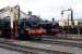 Scene in the yard at Didcot on 28 June with 4-6-0 6998 <I>Burton Agnes Hall</I> nearest the camera and 0-6-0PT 3738 beyond.<br><br>[Peter Todd 28/06/2012]