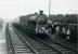 SLS Farewell to Peebles Tour 3rd February 1962<br><br>
64587 at Leadburn, where the special was the last passenger train to call there.<br><br>[Jim Currie (Courtesy Stephenson Locomotive Society) 03/02/1962]