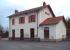 The attractive station building at La Chaise Dieu on the AGRIVAP tourist line in the Auvergne, seen from the station forecourt on 28 April 2012.<br><br>[Andrew Wilson 28/04/2012]