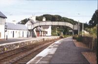 Helmsdale. View of the main station buildings. The signal box was out of use by this date. 1994.<br><br>[John Gray //]