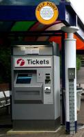 One of the increasing number of automatic ticket machines appearing at stations throughout the country. This one is on the platform at Livingston North in early 2007<br><br>[John Furnevel 21/06/2007]