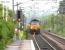 Line occupation for engineering work at Wester Hailes - 4 June 2005. View looking east from the Waverley bound platform.<br><br>[John Furnevel 04/06/2005]