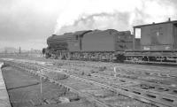 Heaton based V2 2-6-2 no 60913 photographed at the north end of the yard there on 25 May 1963. <br><br>[K A Gray 25/05/1963]