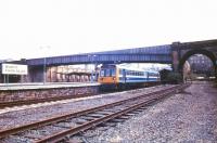 General view of Bradford Forster Square station in June 1989.<br><br>[Ian Dinmore /06/1989]