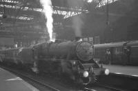 44956 prepares to leave Edinburgh Princes Street on 19 April 1965 with the 10.20am train for Lanark.<br><br>[K A Gray 19/04/1965]