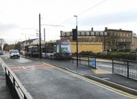 The road layout at the Fleetwood Ferry tram terminus has changed significantly recently. 004 waits outside the North Euston Hotel on a wet November day. [See image 36351] for an earlier view of the same spot.<br><br>[Mark Bartlett 06/11/2012]